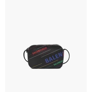 BALENCIAGA Black Camera Crossbody Bag A-A13699